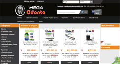 Desktop Screenshot of megaodonto.com